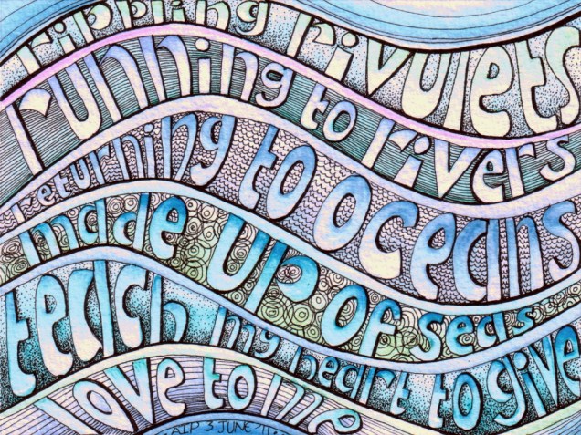 Rippling Rivulets © Angela Porter 3 June 2011