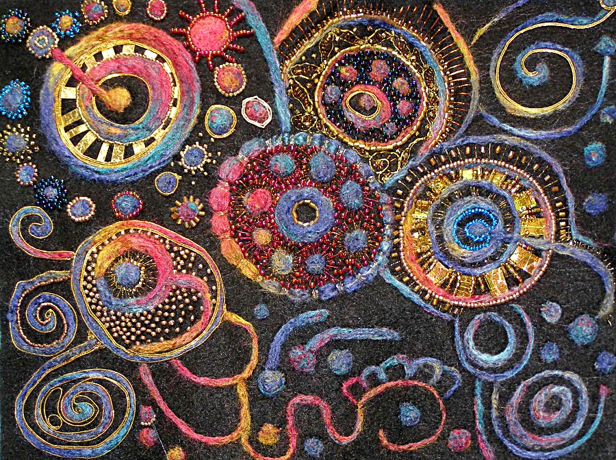 Prehistoric Fertility 2 WIP © Angela Porter 2011