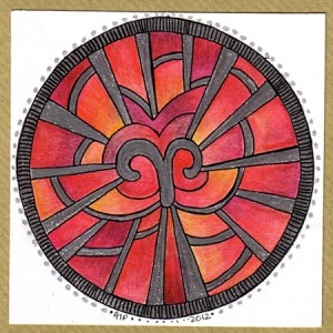 Aries Card A © Angela Porter 2012