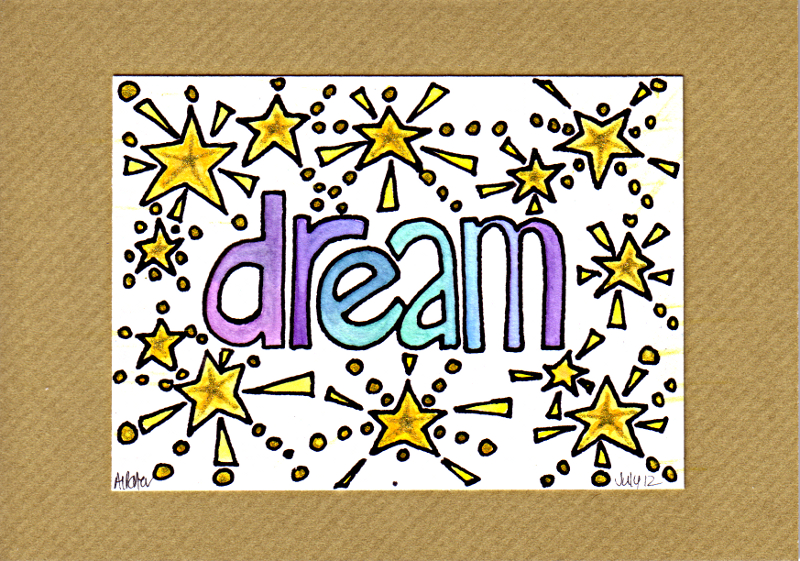 DreamCard1©Angela Porter 2012