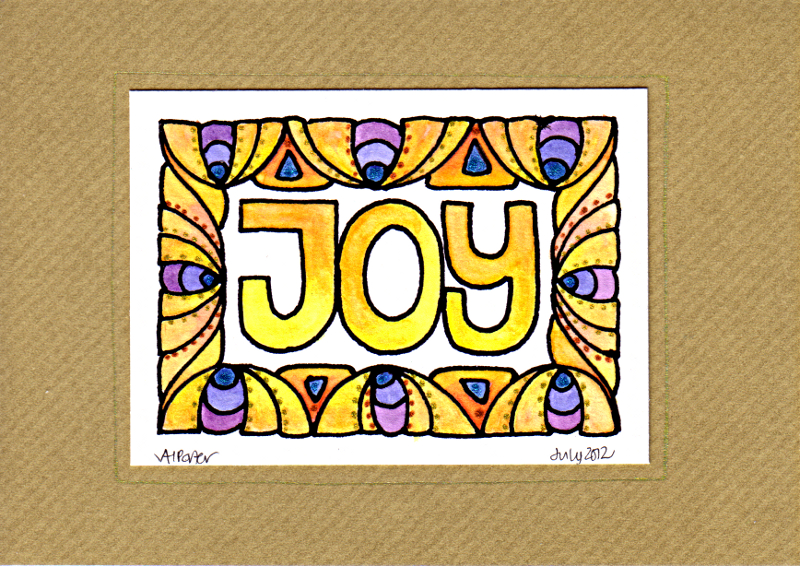 JoyCard1©Angela Porter 2012