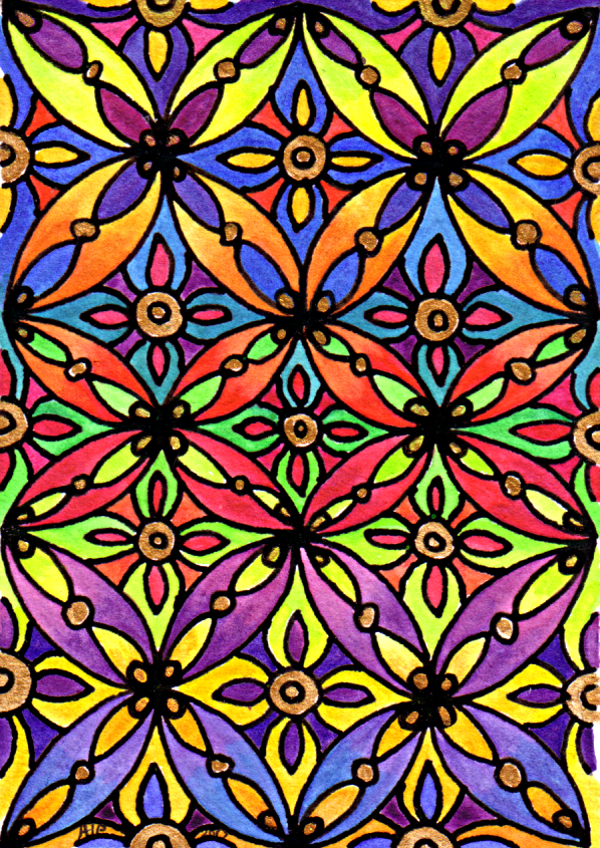 Geometricity1 14Aug2012 © Angela Porter 2012