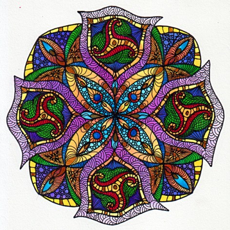 August Mandala 2 © Angela Porter 2013