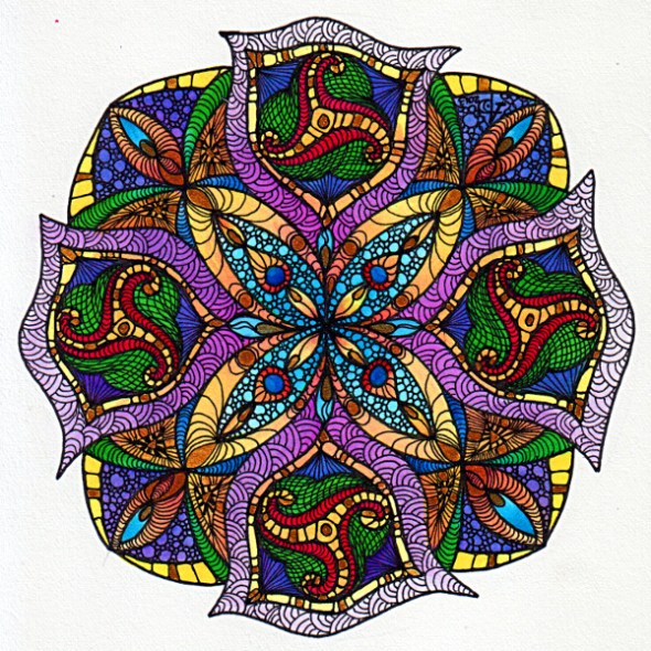 August Mandala 2 © Angela Porter 2013