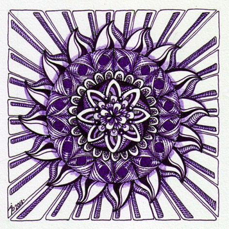 August Mandala 3 © Angela Porter 2013
