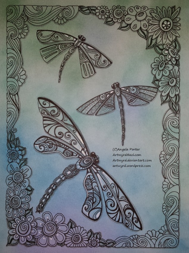 Dragonflies_AngelaPorter_Artwyrd_1 January 2015