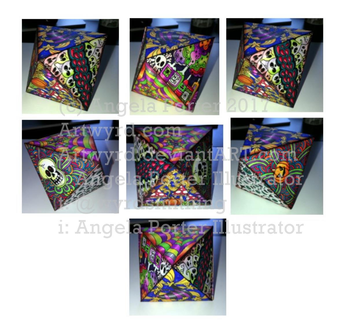 Halloween Octahedron Montage _ Angela Porter _ 21 Sept 2017