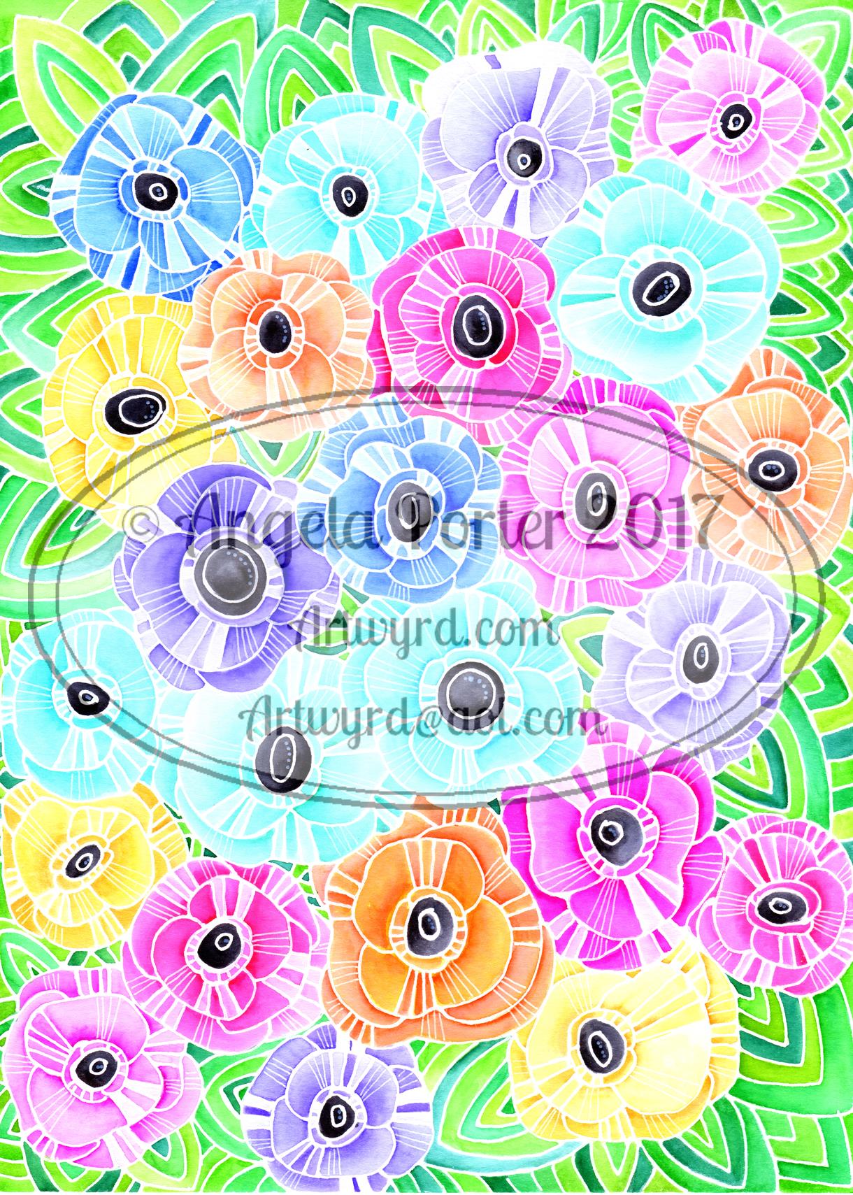 Angela Porter Spring Flowers Watermarked Small