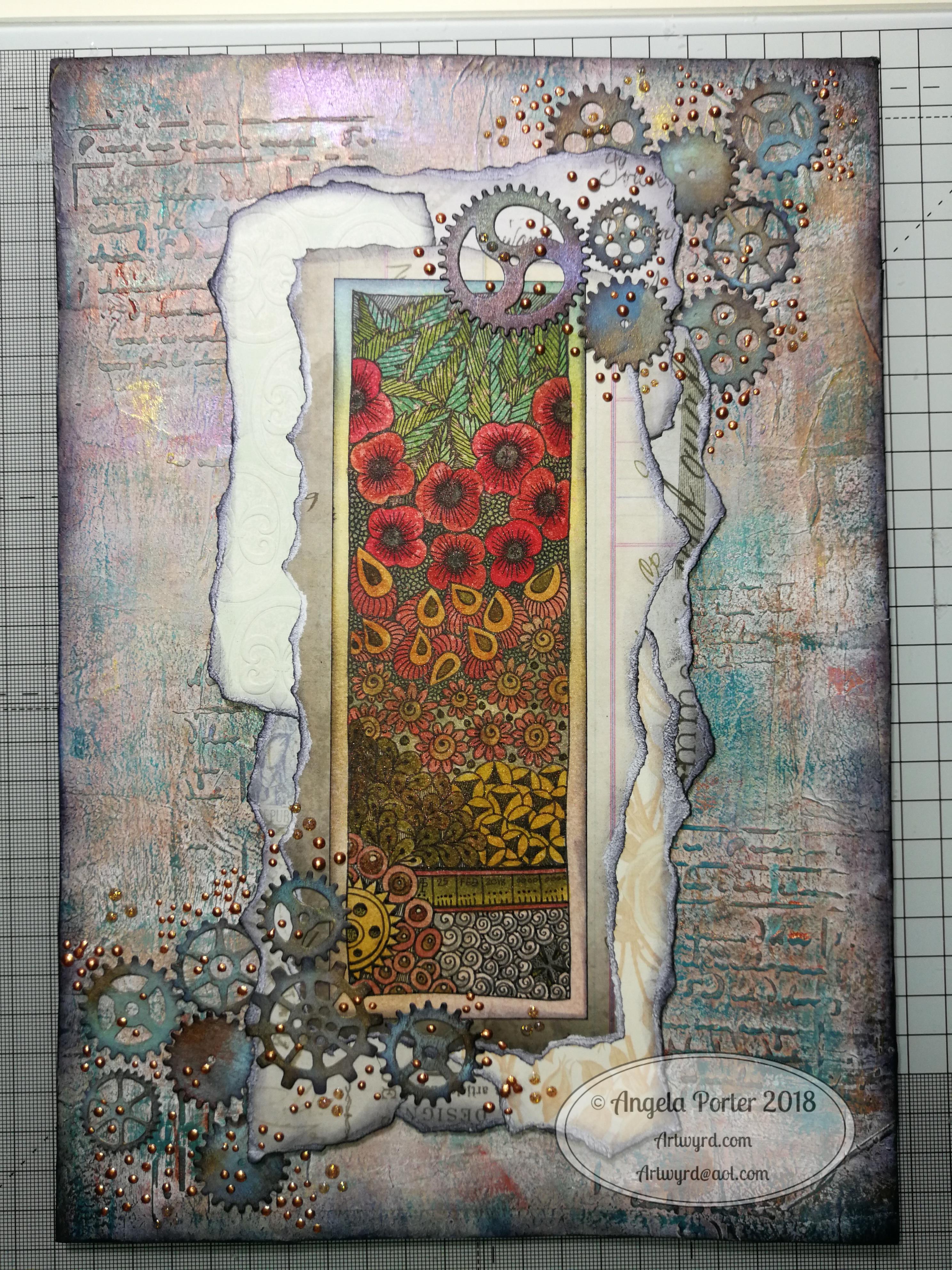 Angela Porter mixed media 25Feb2018