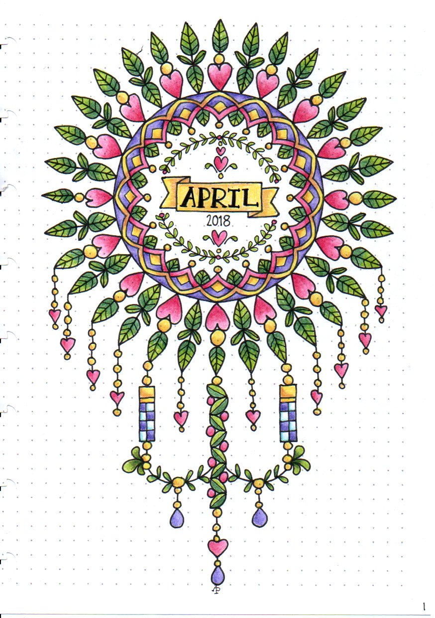 Angela Porter April Bujo 2018