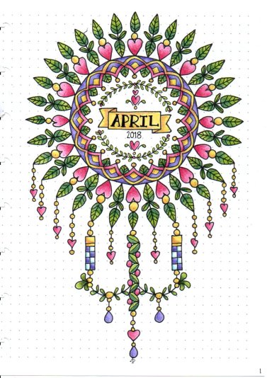 Angela Porter April Bujo 2018