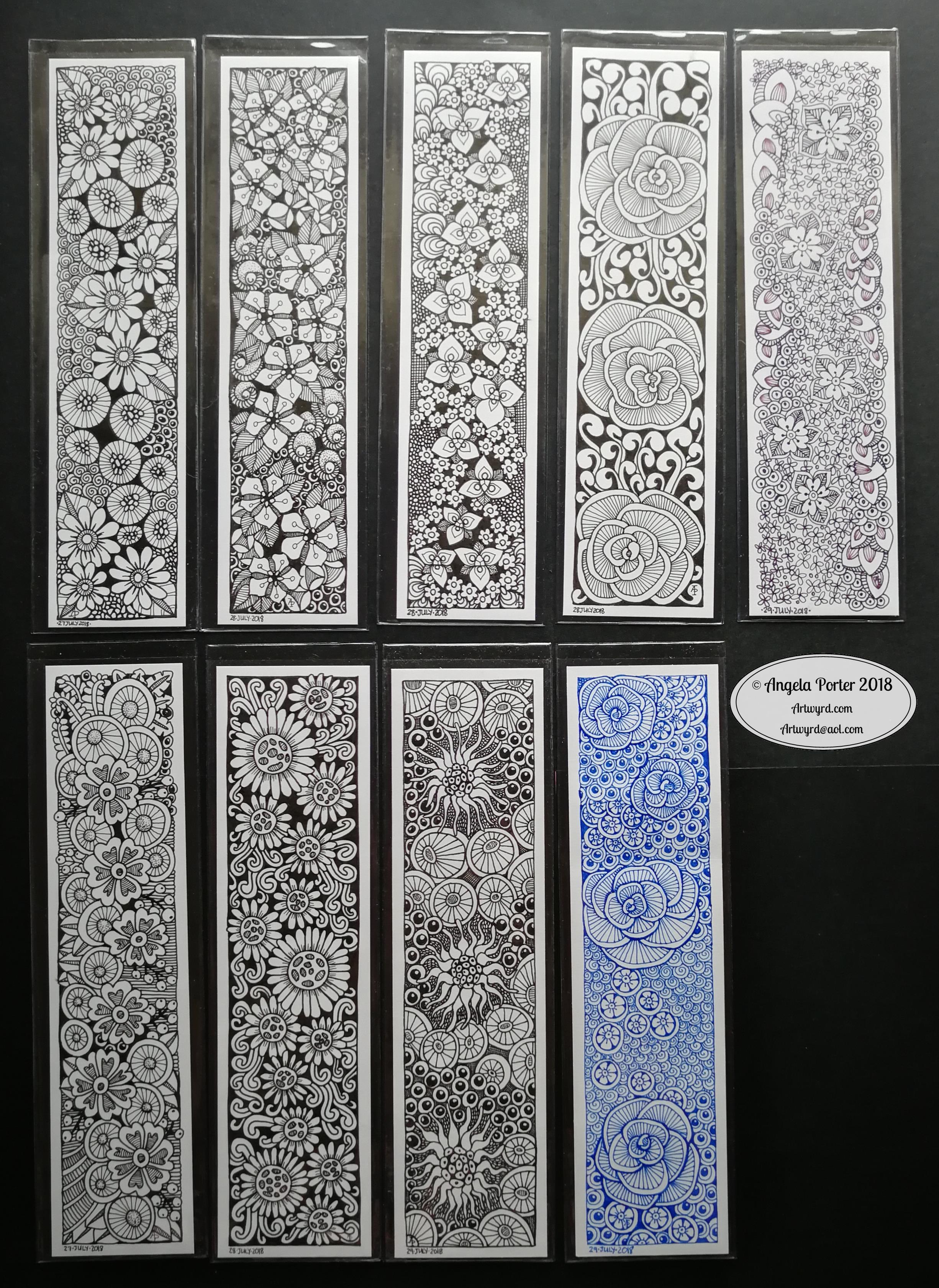 Angela Porter Bookmarks 30 July 2018