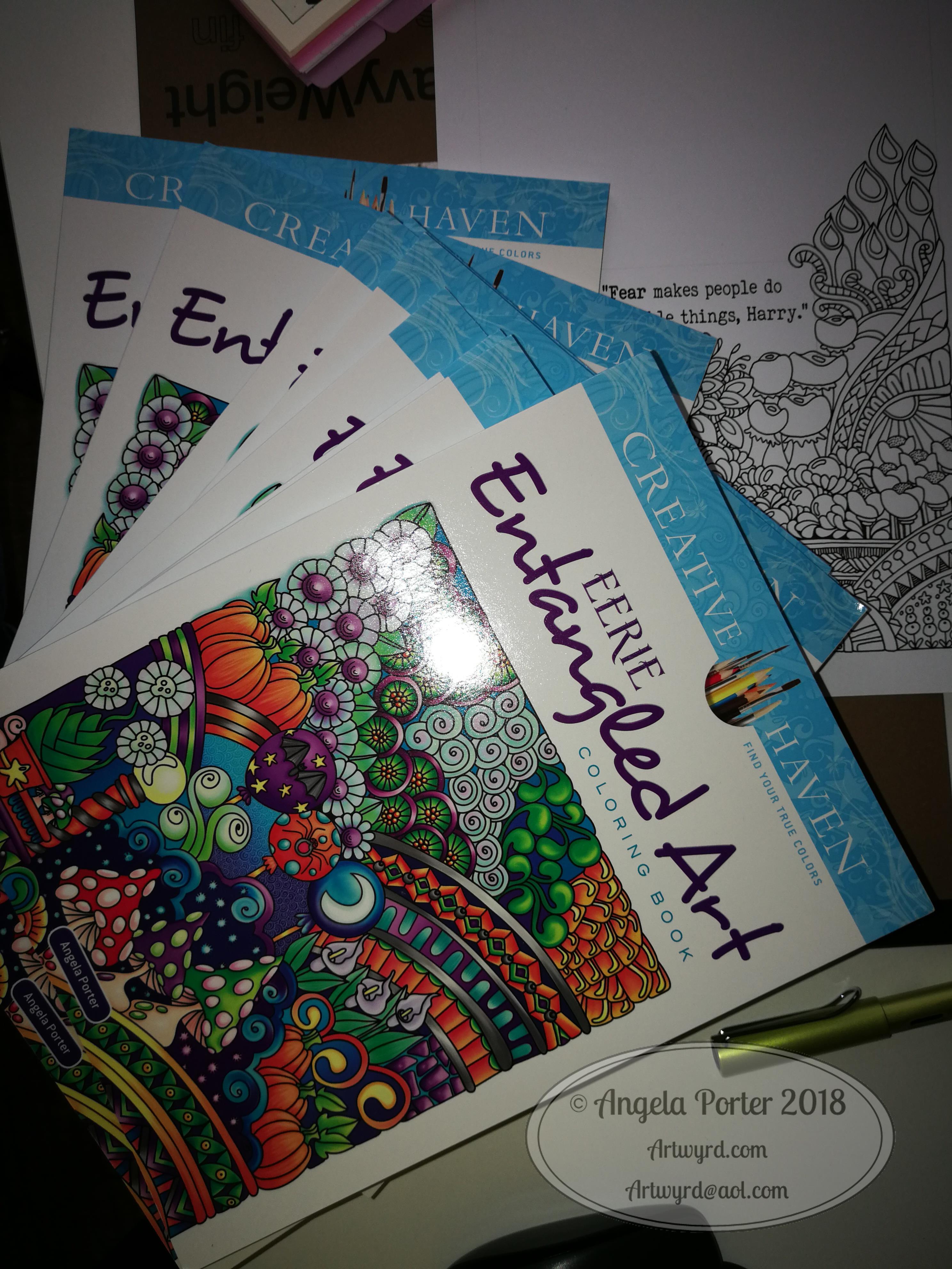 Eerie Entangled Art Angela Porter 16 July 2018