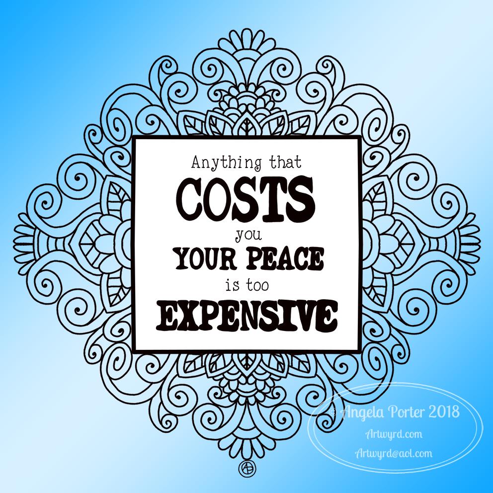 Angela Porter Inktober 2018 Day 22 Expensive