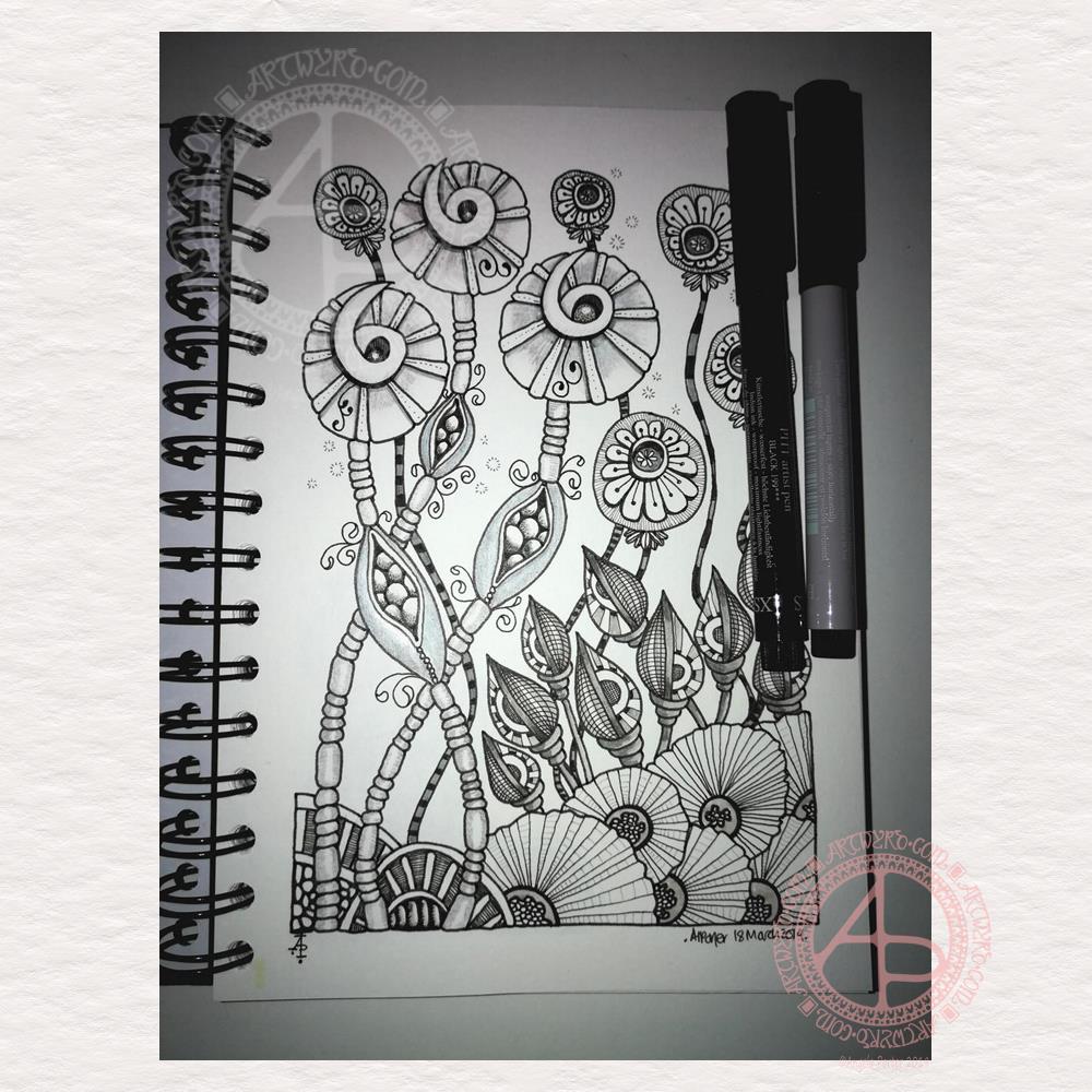 Whiling Away the Time (c) Angela Porter 2019