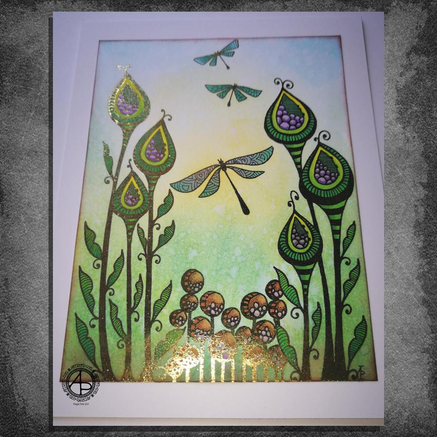 Entangled Garden Scene © Angela Porter 2019