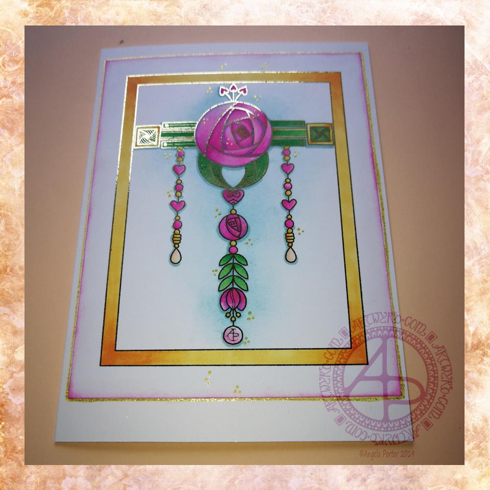 Dangle design 5 Apr 2019 © Angela Porter