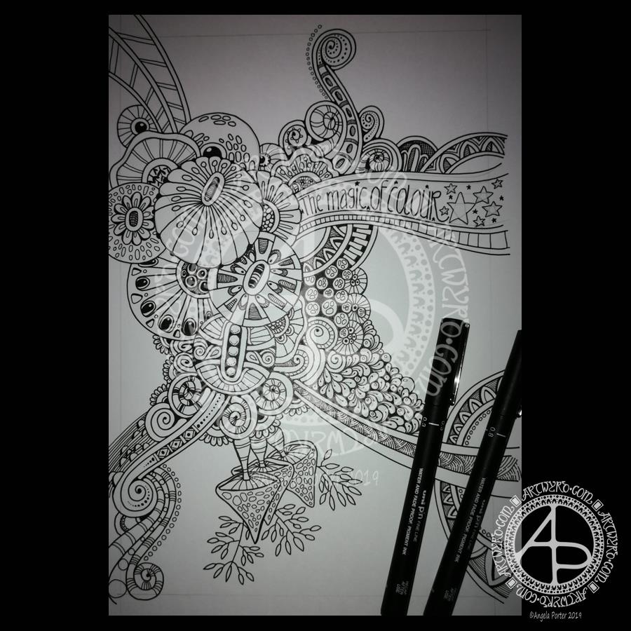 Entangled Inspiration 25 May 2019 © Angela Porter - Artwyrd.com