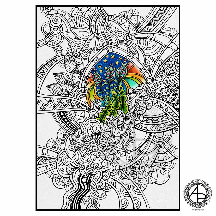 Inspiration WIP ©Angela Porter 2019 - Artwyrd.com