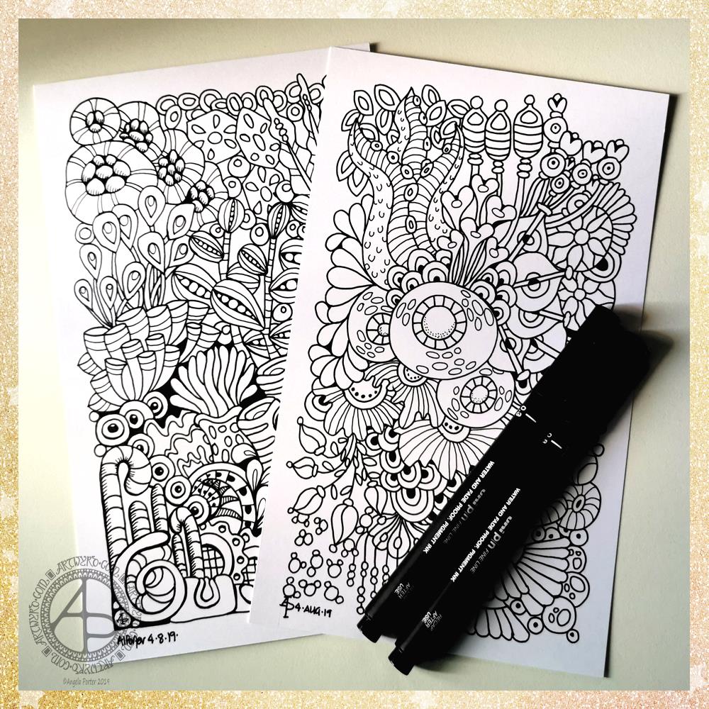 More Reef Illustrations ©Angela Porter - Artwyrd.com