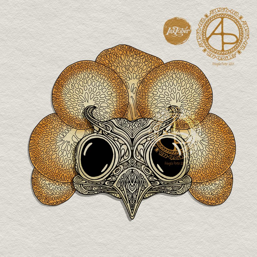 Inktober 2019 Day 5 © Angela Porter | Artwyrd.com