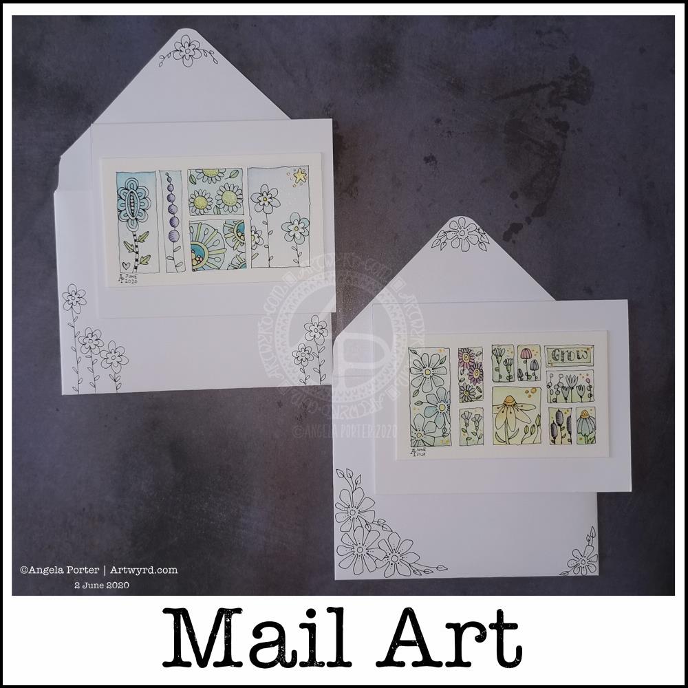 More Botanical Mail Art Art Is The Adventure
