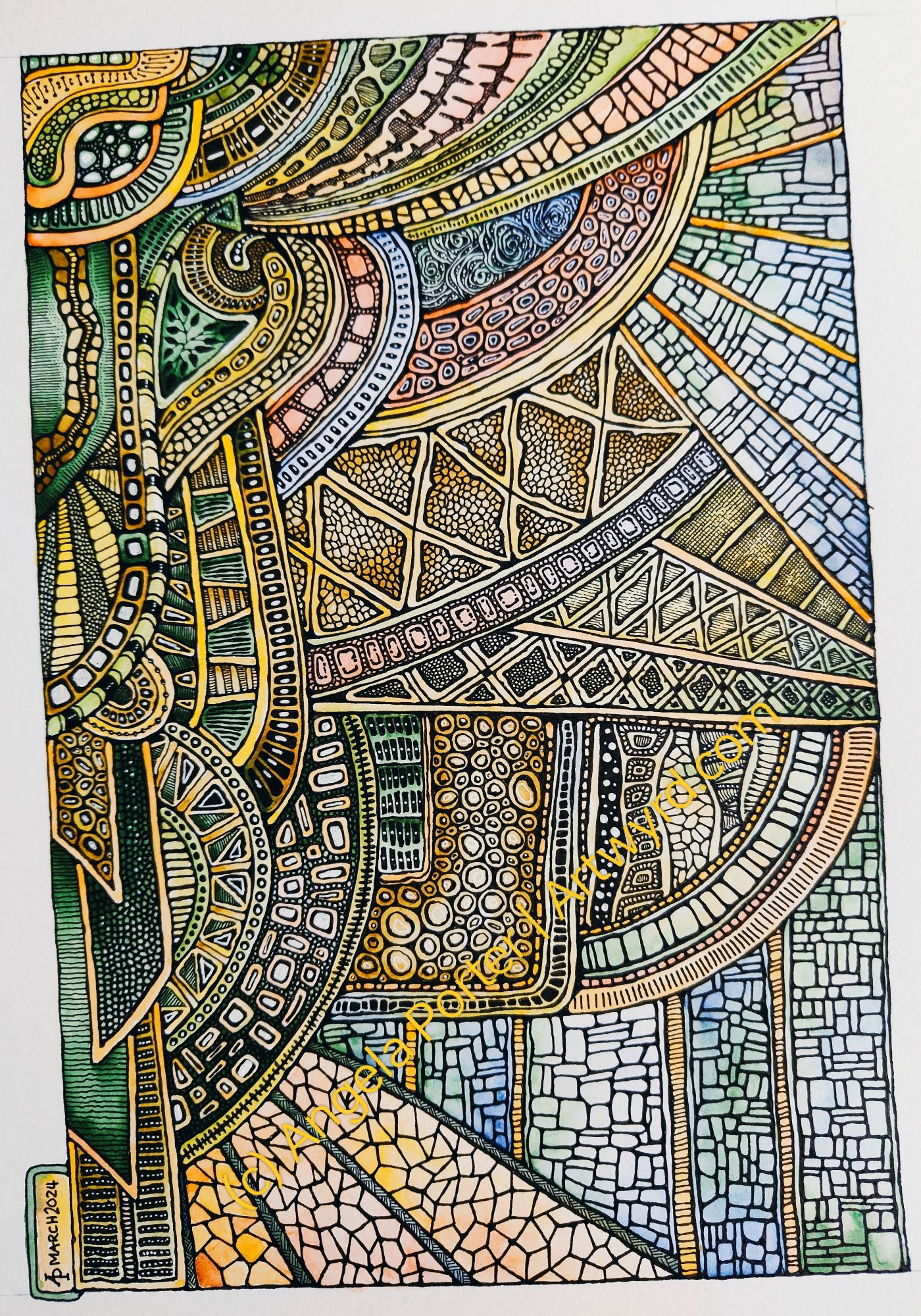 A texture pattern sampler – Lines of Expression